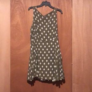 Green Pattern Dress